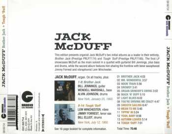 CD Brother Jack McDuff: Brother Jack + Tough 'Duff
