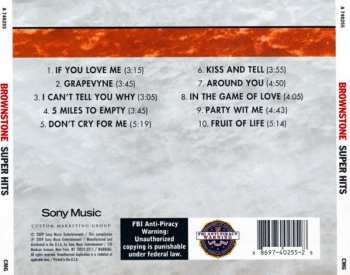 CD Brownstone: Super Hits