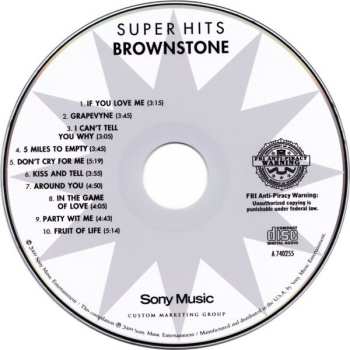 CD Brownstone: Super Hits