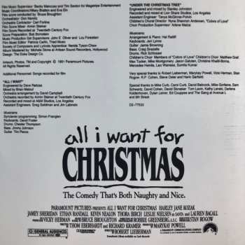 CD Bruce Broughton: All I Want For Christmas (Music From The Original Motion Picture Soundtrack)