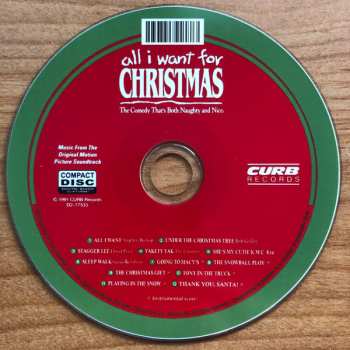 CD Bruce Broughton: All I Want For Christmas (Music From The Original Motion Picture Soundtrack)