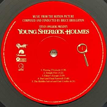 2LP Bruce Broughton: Young Sherlock Holmes (Music From The Motion Picture) LTD