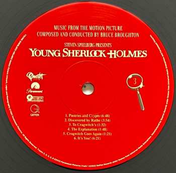 2LP Bruce Broughton: Young Sherlock Holmes (Music From The Motion Picture) LTD