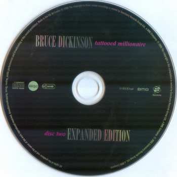 2CD Bruce Dickinson: Tattooed Millionaire