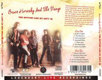 2CD Bruce Hornsby And The Range: The Bottom Line NY, Sept '86