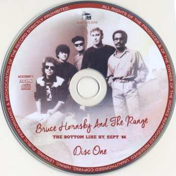 2CD Bruce Hornsby And The Range: The Bottom Line NY, Sept '86