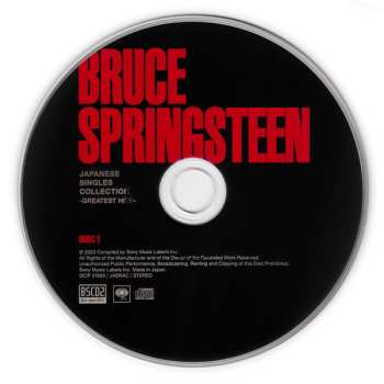 2CD/2DVD Bruce Springsteen: Japanese Singles Collection -Greatest Hits-
