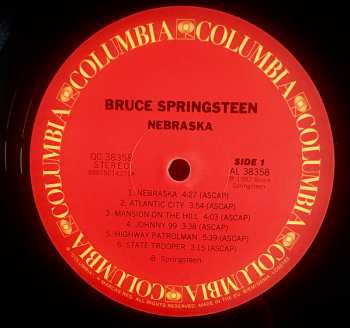 LP Bruce Springsteen: Nebraska