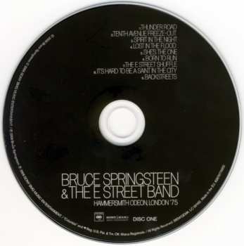 2CD Bruce Springsteen & The E-Street Band: Hammersmith Odeon, London '75