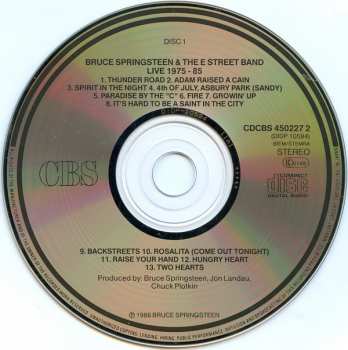 3CD/Dobozkészlet Bruce Springsteen & The E-Street Band: Live/1975-85