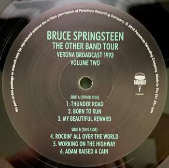 2LP Bruce Springsteen: The Other Band Tour | Verona Broadcast 1993 | Volume Two