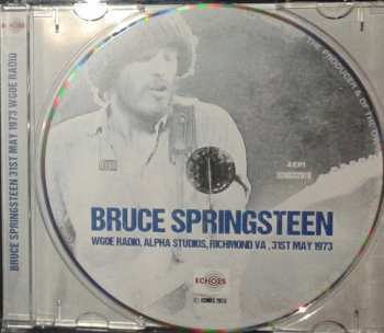 CD Bruce Springsteen: Wgoe Radio, Alpha Studios, Richmond VA, 31st May 1973