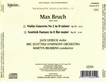 CD Max Bruch: Violin Concerto No. 3 • Scottish Fantasy