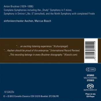Dobozkészlet/10SACD Anton Bruckner: The Complete Symphonies