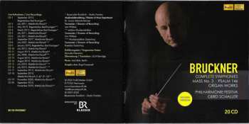 20CD/Dobozkészlet Anton Bruckner: Complete Symphonies • Mass No. 3 • Psalm 146 • Organ Works