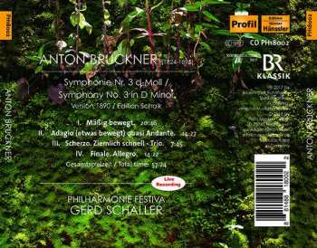 CD Anton Bruckner: Symphony 3: Version 1890 / Edition Schalk