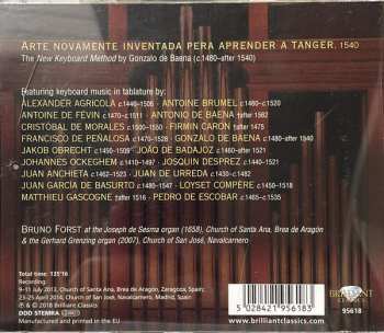 2CD Bruno Forst: Arte De Tanger (Gonzalo De Baena's New Keyboard Method (1540))