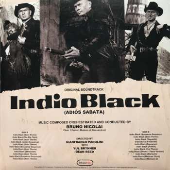 LP Bruno Nicolai: Indio Black (Adiós Sabata) LTD | CLR