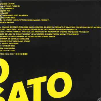 2LP Bruno Pronsato: Do It At Your Funeral