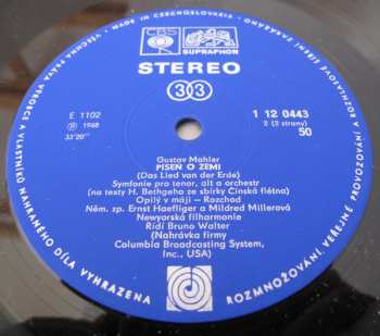 LP The New York Philharmonic Orchestra: Píseň O Zemi