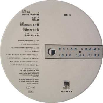 LP Bryan Adams: Into The Fire