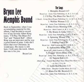 CD Bryan Lee: Memphis Bound