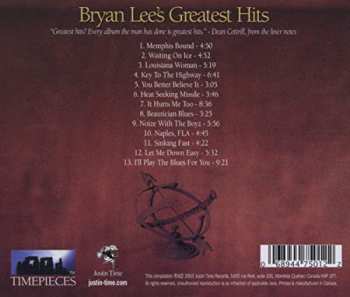 CD Bryan Lee: Timepieces - Bryan Lee's Greatest Hits