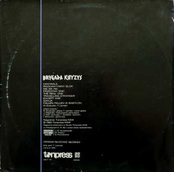 LP Brygada Kryzys: Brygada Kryzys