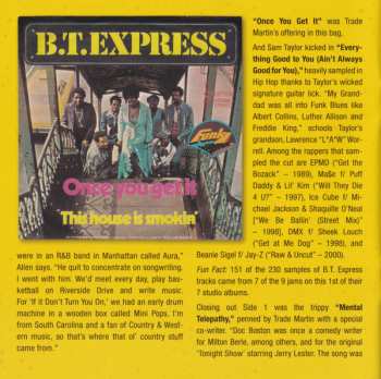 CD B.T. Express: Do It ('Til You're Satisfied)
