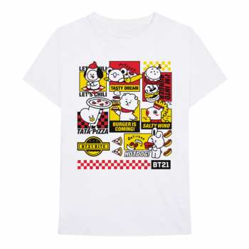 Merch Bt21: Póló Bite Fast Food 