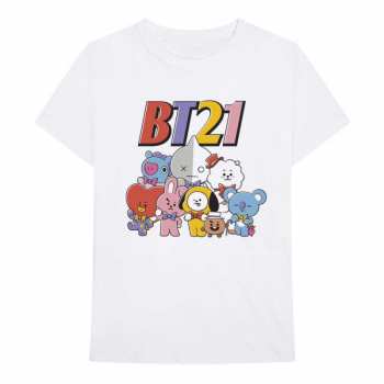 Merch Bt21: Póló Colourful Squad 