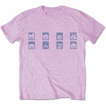 Merch Bt21: Póló Group Squares 