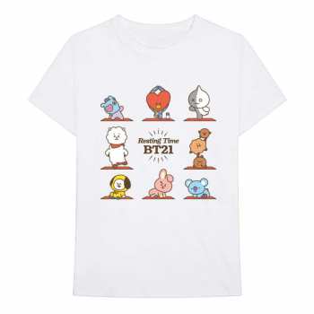 Merch Bt21: Póló Resting Time 