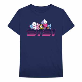 Merch Bt21: Tričko Space Wappen Logo Bt21  S