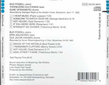 CD Bud Powell: 1962 Stockholm / Oslo