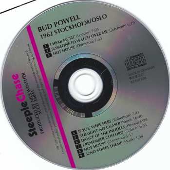 CD Bud Powell: 1962 Stockholm / Oslo
