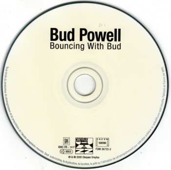 CD Bud Powell: Bouncing With Bud