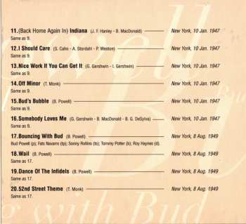 CD Bud Powell: Bouncing With Bud