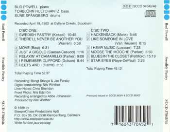 2CD Bud Powell: Swedish Pastry