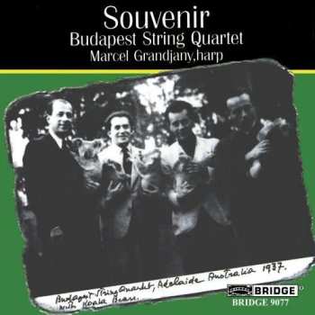 CD Budapest String Quartet: Souvenir