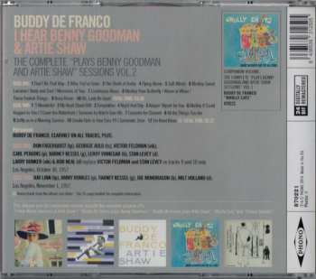 2CD Buddy DeFranco And His Orchestra: I Hear Benny Goodman And Artie Shaw