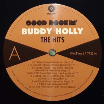 LP Buddy Holly: Good Rockin' - The Hits LTD
