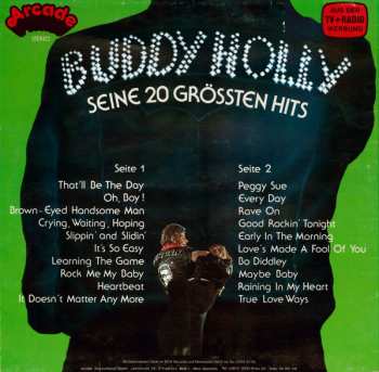 LP Buddy Holly: Seine 20 Grössten Hits