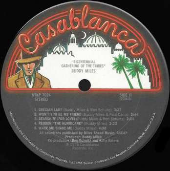 LP Buddy Miles: Bicentennial Gathering Of The Tribes