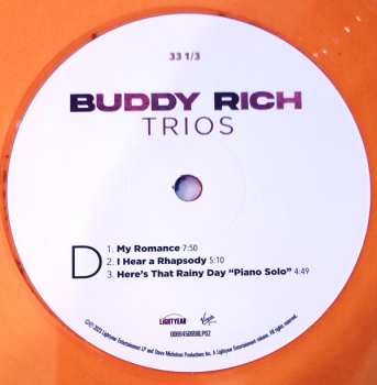 2LP Buddy Rich: Trios CLR
