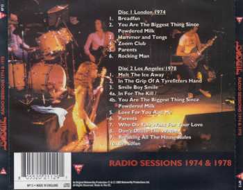 2CD Budgie: Radio Sessions 1974 & 1978