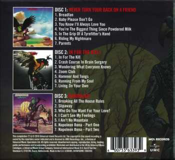 3CD/Dobozkészlet Budgie: The MCA Albums 1973-1975