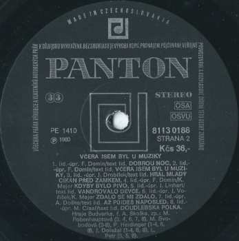 LP Budvarka: Včera Jsem Byl U Muziky