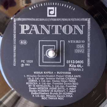 LP Budvarka: Veselá Kapela