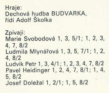 LP Budvarka: Veselá Kapela